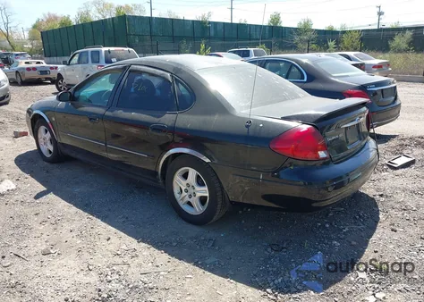 2002 Ford Taurus Sel из США, поврежденный, VIN 1FAHP56S52A237543
